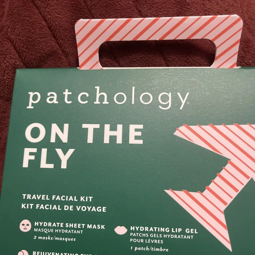 NIB NEW Patchology On The Fly Travel Facial Kit Great‎ Bon Voyage Gift , Wedding